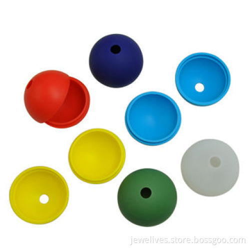 40MM FDA Silicone ice ball mold for whiskey as promotion gift